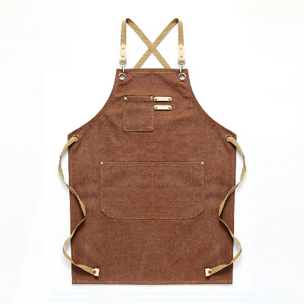 Leather Kitchen Apron Manufacturer In Kolkata West Bengal India By   Leather Kitchen Apron 1592461223 5481436 