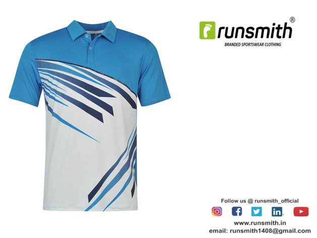 Runsmith Half Sleeves Regular Collar Nylon Cricket T Shirt, Gender : Male,  Technics : Machine Made at Rs 245 / Piece in Meerut