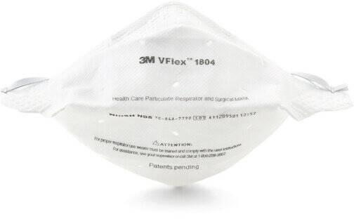 3M 1804 N95 Particulate Respirator and Surgical Mask