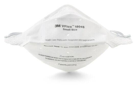 3M 1804S N95 Particulate Respirator and Surgical Mask