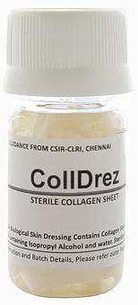 COLLDREZ - COLLAGEN SHEET DRESSING, for Clinic, Clinical, Hospital, Feature : Flexible, Skin Friendly