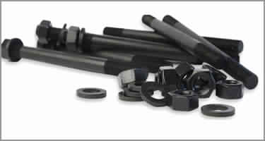 Carbon Steel Fasteners, Color : Black