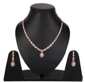 Adorable Floral Gold Platted Jewelry, Gender : Female