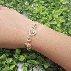 Golden Zircon Bracelet