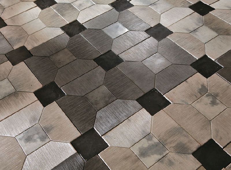 Cube Angle Floor Tiles