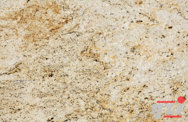 Bush Hammered Colonial Gold Granite Slab