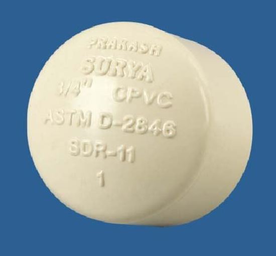 Round Polished PVC End Cap, Feature : Corrosion Proof, Non Breakable