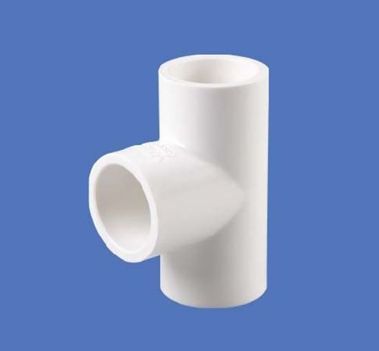 Round Coated UPVC Tee, for Gas Fittings, Feature : Fine Finished, Shocked Resistance