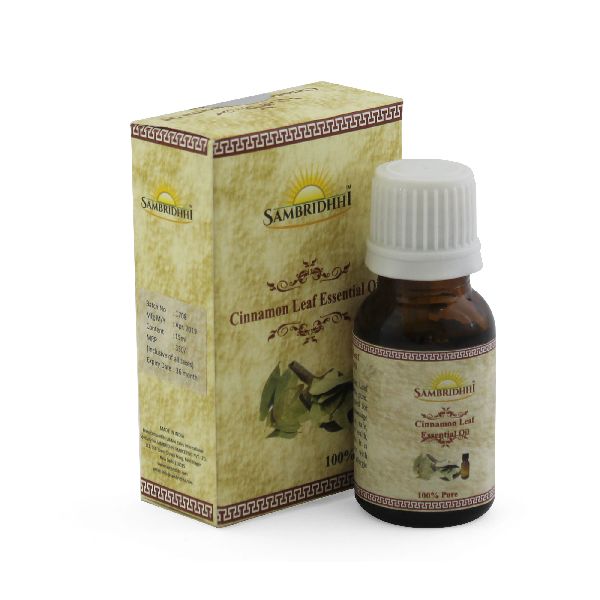 Cinnamon Leaf Essential Oil, for Health Problem, Form : Liquid