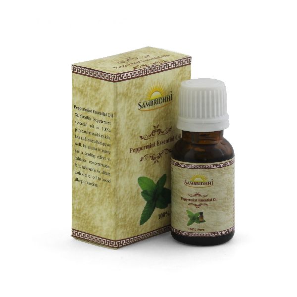 Peppermint Essential Oil, Packaging Size : Glass Bottels