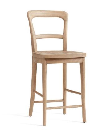 Rectangular Wood Polished Brown Bar Chair, Pattern : Plain