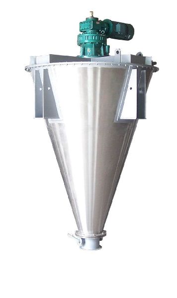 Conical Stainless Steel Automatic Polished Screw Mixer, for Chemicals, Voltage : 220 V