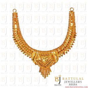 NEC1006 Gold Necklace, Purity : 20crt