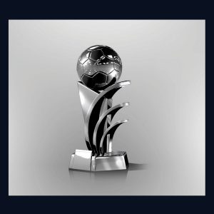 3D Printed Ball Metal Trophy