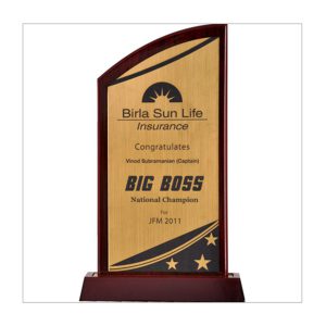 Big Boss Wood Trophy