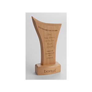 Curved Wooden Trophy