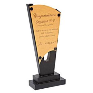 Enterprise Wooden Stylish Trophy