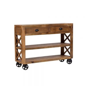 Plain Wood console table, Feature : Durable