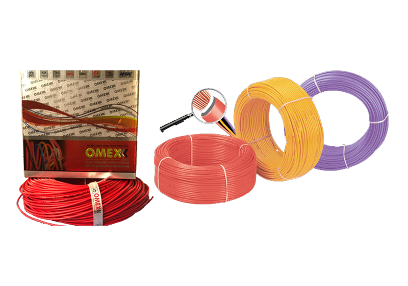 Flame Retardant Multi Stranded Wire - Omex cable industries, Delhi, Delhi