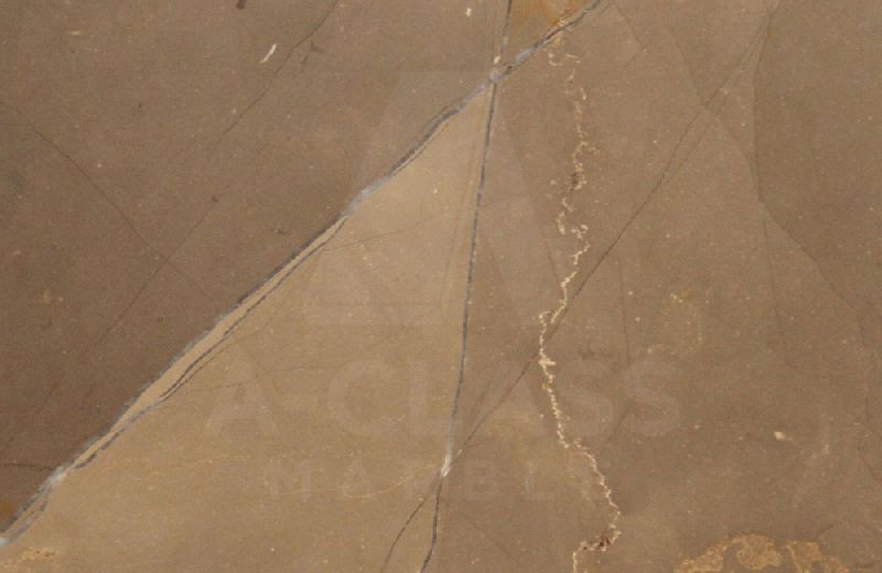 Square Polished Bronze Amani Marble Slab, Color : White