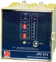 Definite  become old Earth Leakage Relay by JVS Electronics Pvt  