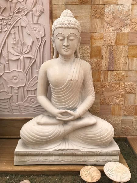 Sand Stone Buddha Status