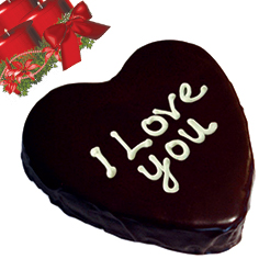 Heart Shaped Chocolate Cake, Packaging Type : Curated Box
