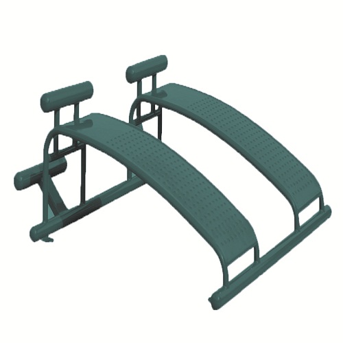 OUTDOOR FITNESS EQUIPMENT SIT UP STATION FOR OPEN GYM
