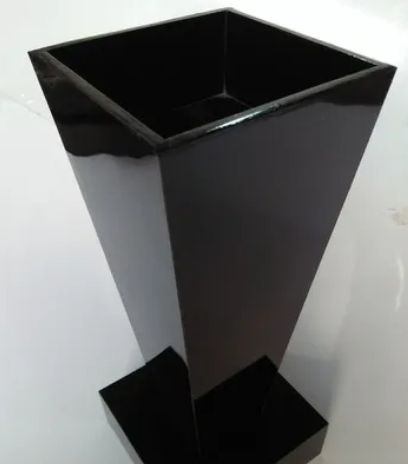Polished Plain Marble Flower Pot, Style : Contemporary