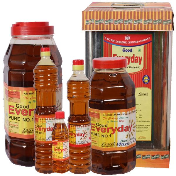 Good Everyday Mustard Oil, for Cooking, Certification : FSSAI Certified