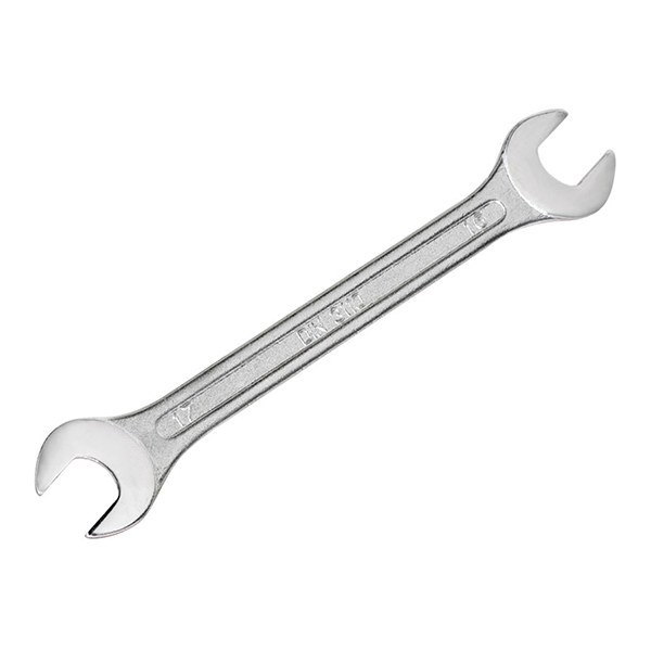 Jumbo Double Open End Spanner, Color : Grey