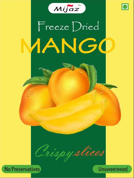 Freeze dried mangoes