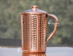 Rectangular Copper Jugs, for Serving Water, Water Storage, Feature : Crack Proof, Durable