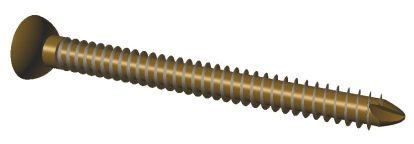 Stainless Steel Cortical Screw, for Surgery, Length : 10-20cm