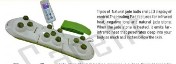 11 Jade Stone heating massager with vibrating