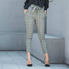 Checked Ladies Cotton Trouser, Feature : Anti-Wrinkle, Comfortable, Easily Washable