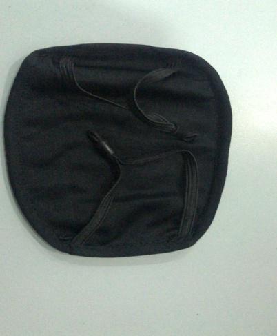 Cotton Rider Face Mask, Color : Black