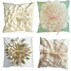 Embroidered Fancy Cushions, Size : Standard