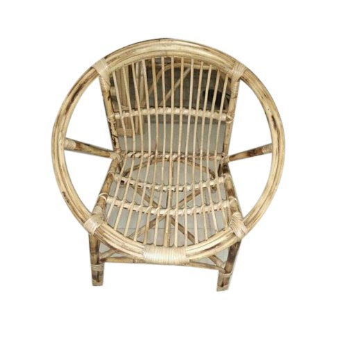 Round Polished Bamboo Chair, for Home, Hotel, Restaurant, Pattern : Plain