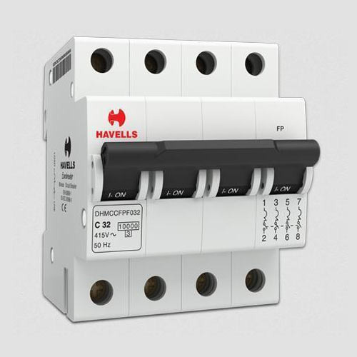 Four Pole MCB Switch