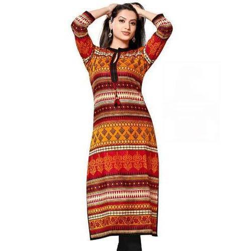 OffShoulder Jaipuri Printed Long Kurtis Colo  Off shoulder fashion  Fashion Long gown