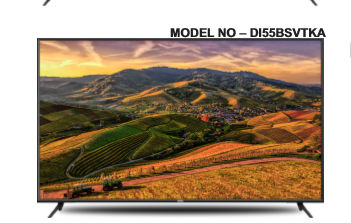 Detel 55 Inch Ultra HD 4K Smart LED TV