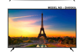 Detel 49 Inch Ultra HD 4K Smart LED TV