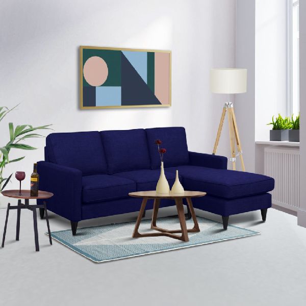 Blue Cameroon Modular Four Seater Sofa, for Home, Hotel, Feature : Attractive Designs, Good Quality