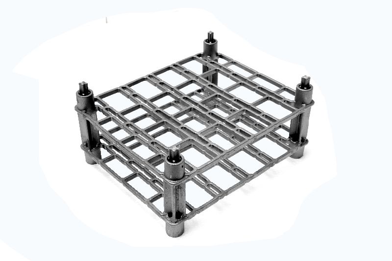 Flat Loading Grid Fixture for Spur Gear Heat Treatment by Innova Techno