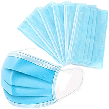Non Woven 3 Ply Face Mask, for Clinical, Hospital, Personal, Size : Free Size