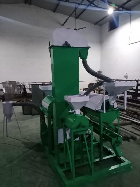 Electric 3HP Mini Dal Mill, Capacity : 400kg Per Hr