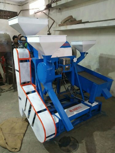 Semi Automatic Mini Dal Mill, Capacity : 100-200kg/HR