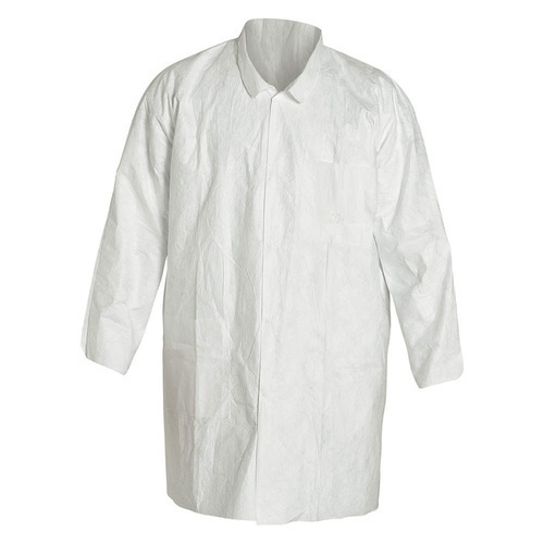 Full Sleeves PVC Disposable Lab Coat, for Laboratory, Feature : Skin Friendly, Washable