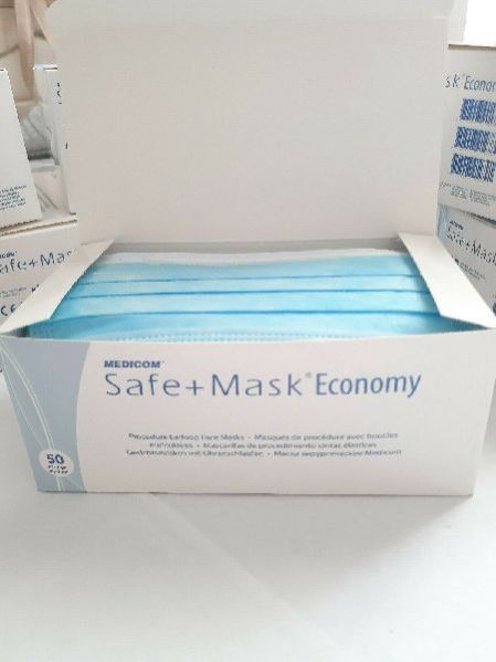 50pcs Disposable Clinical Face Mask Mouth Masks 3 Layers Anti Dust Proof Earloop